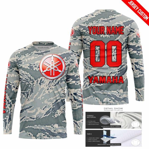 LIMITED EDITION PRODUCTS - US AIR PORCE - YAMAHA RED RACING V1 - CUSTOM NAME - Image 4