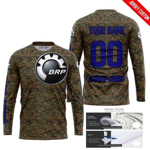 LIMITED EDITION PRODUCTS - US MARINE V1 - CAN AM RACING - CUSTOM NAME - NAVY - Image 2