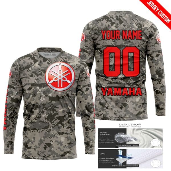 LIMITED EDITION PRODUCTS - US ARMY - YAMAHA RED RACING V1 - CUSTOM NAME - Image 4