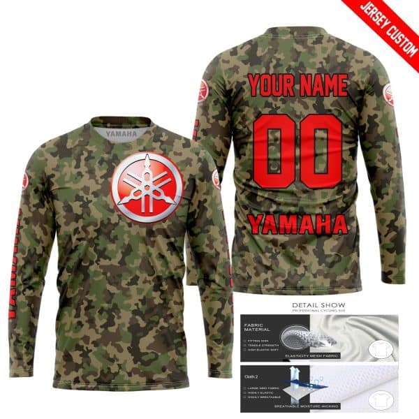 LIMITED EDITION PRODUCTS - US ARMY V3 - YAMAHA RED RACING V1 - CUSTOM NAME - Image 2