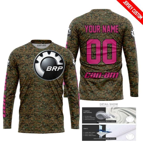 LIMITED EDITION PRODUCTS - US MARINE V1 - CAN AM RACING - CUSTOM NAME - PINK 1 - Image 2