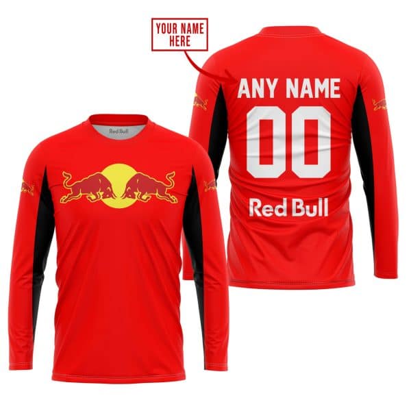 CUSTOM NAME RACING - LIMITED EDITION - REDBULL - RED V2 - Image 2