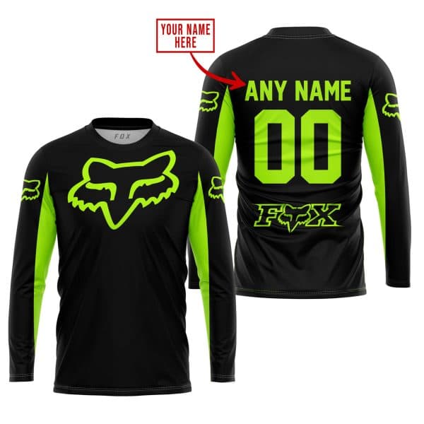 CUSTOM NAME RACING - LIMITED EDITION - FOX RACING - NEON - Image 2