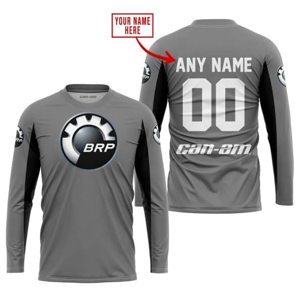 CUSTOM NAME RACING - LIMITED EDITION - CAN AM - GREY V2 - Image 2