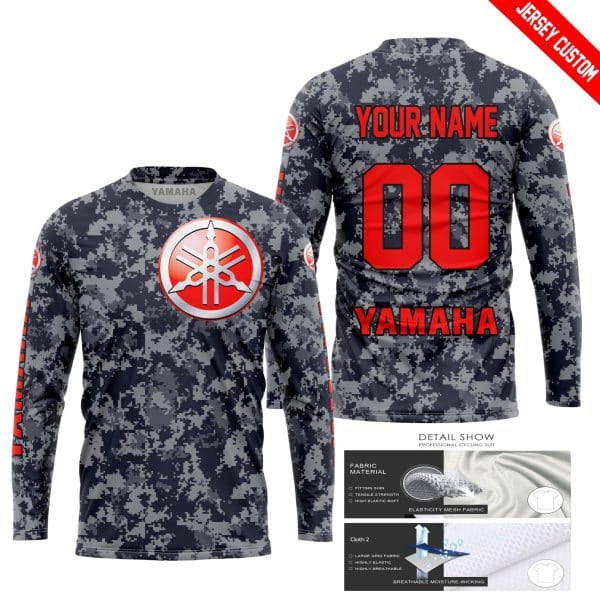 LIMITED EDITION PRODUCTS - US NAVY - YAMAHA RED RACING V1 - CUSTOM NAME - Image 2