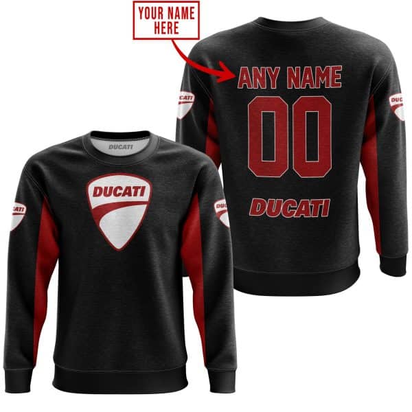CUSTOM NAME RACING - LIMITED EDITION - DUCATI - RED - Image 4