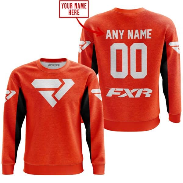 CUSTOM NAME RACING - LIMITED EDITION - FXR V2 - ORANGE - Image 4