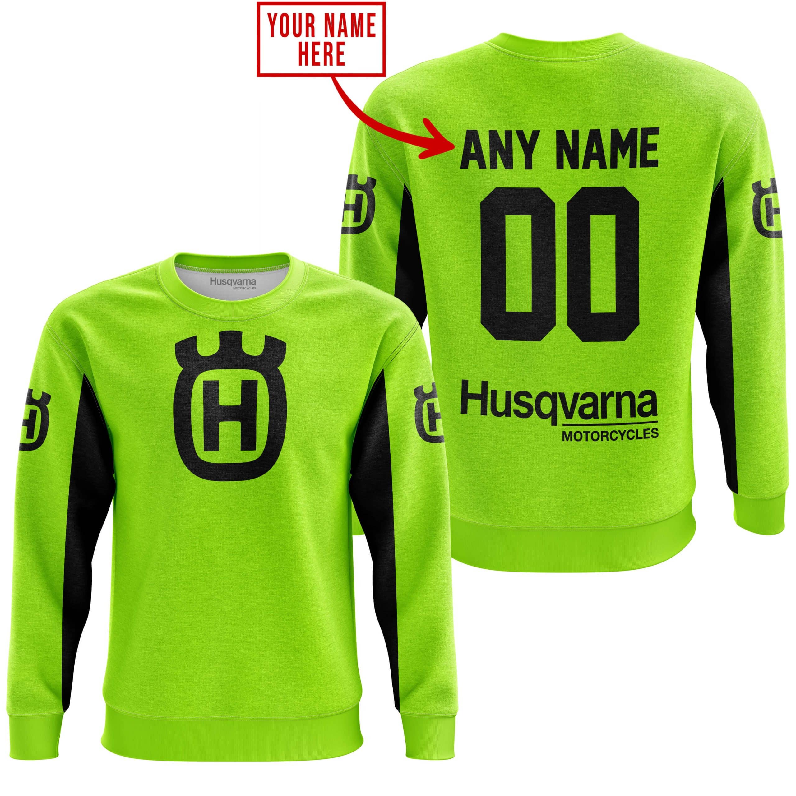CUSTOM NAME RACING - LIMITED EDITION - HUSQVARNA - NEON V2 - Image 4