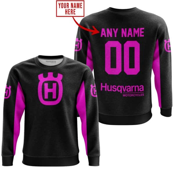 CUSTOM NAME RACING - LIMITED EDITION - HUSQVARNA - PINK - Image 4