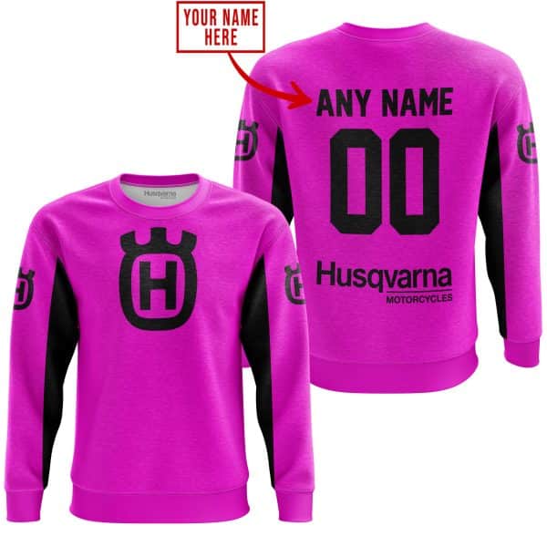 CUSTOM NAME RACING - LIMITED EDITION - HUSQVARNA - PINK V2 - Image 3