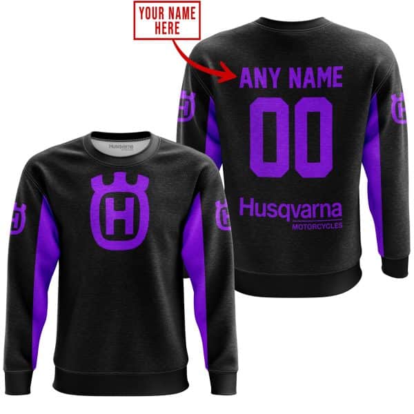 CUSTOM NAME RACING - LIMITED EDITION - HUSQVARNA - PURPLE - Image 4