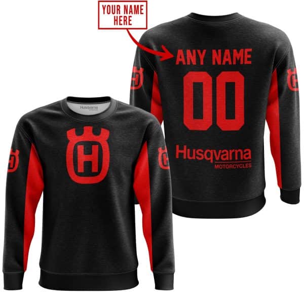CUSTOM NAME RACING - LIMITED EDITION - HUSQVARNA - RED - Image 4