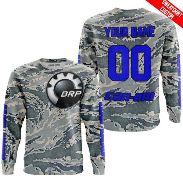 LIMITED EDITION PRODUCTS - US AIR PORCE - CAN AM RACING - CUSTOM NAME - BLUE - Image 4