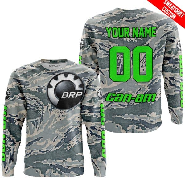 LIMITED EDITION PRODUCTS - US AIR PORCE - CAN AM RACING - CUSTOM NAME - GREEN - Image 4