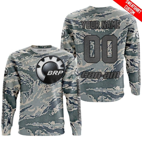 LIMITED EDITION PRODUCTS - US AIR PORCE - CAN AM RACING - CUSTOM NAME - GREY - Image 4