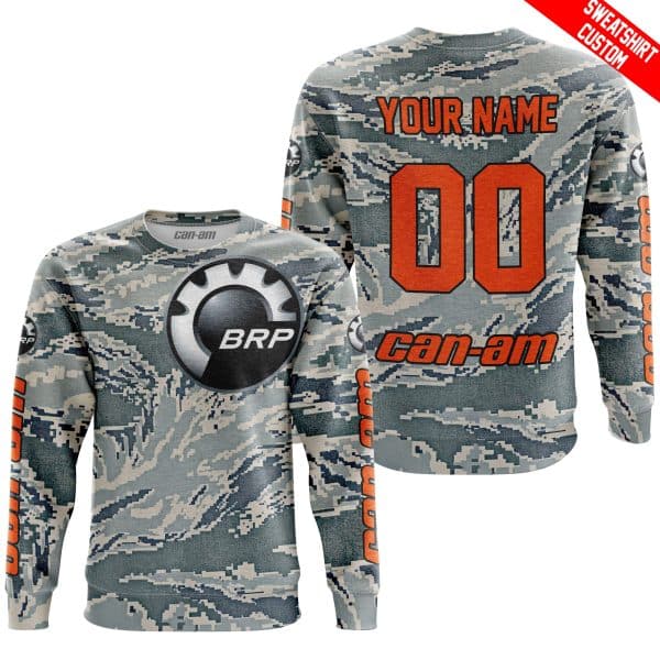 LIMITED EDITION PRODUCTS - US AIR PORCE - CAN AM RACING - CUSTOM NAME - ORANGE - Image 4
