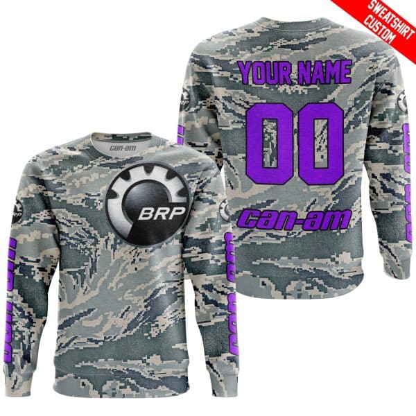 LIMITED EDITION PRODUCTS - US AIR PORCE - CAN AM RACING - CUSTOM NAME - PURPLE - Image 4