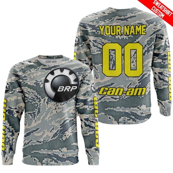 LIMITED EDITION PRODUCTS - US AIR PORCE - CAN AM RACING - CUSTOM NAME - YELLOW - Image 4