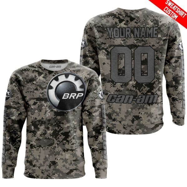 LIMITED EDITION PRODUCTS  - US ARMY - CAN AM RACING - CUSTOM NAME - GREY - Image 4