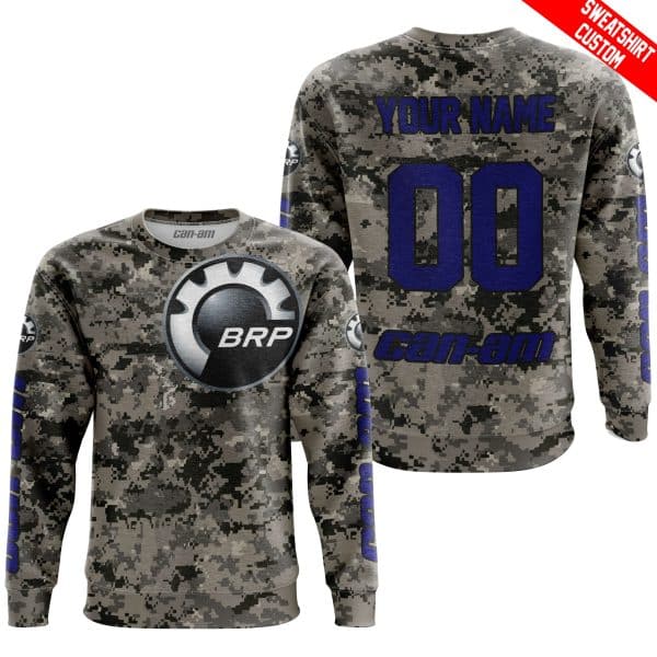 LIMITED EDITION PRODUCTS  - US ARMY - CAN AM RACING - CUSTOM NAME - NAVY - Image 4