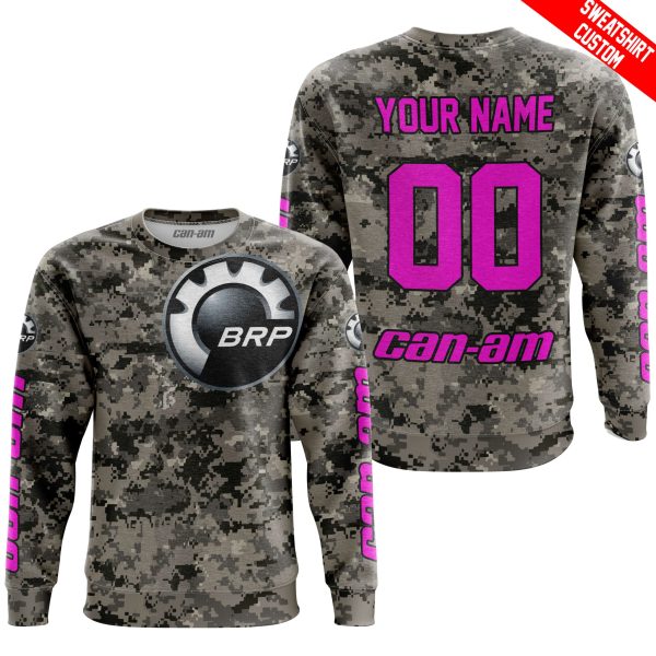 LIMITED EDITION PRODUCTS  - US ARMY - CAN AM RACING - CUSTOM NAME - PINK - Image 4