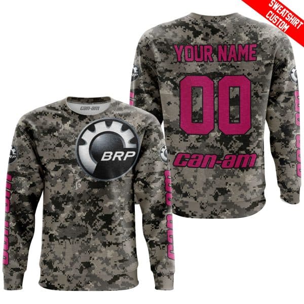 LIMITED EDITION PRODUCTS  - US ARMY - CAN AM RACING - CUSTOM NAME - PINK 1 - Image 2
