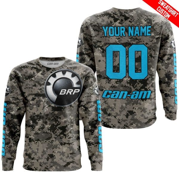 LIMITED EDITION PRODUCTS  - US ARMY - CAN AM RACING - CUSTOM NAME - SKY BLUE - Image 4