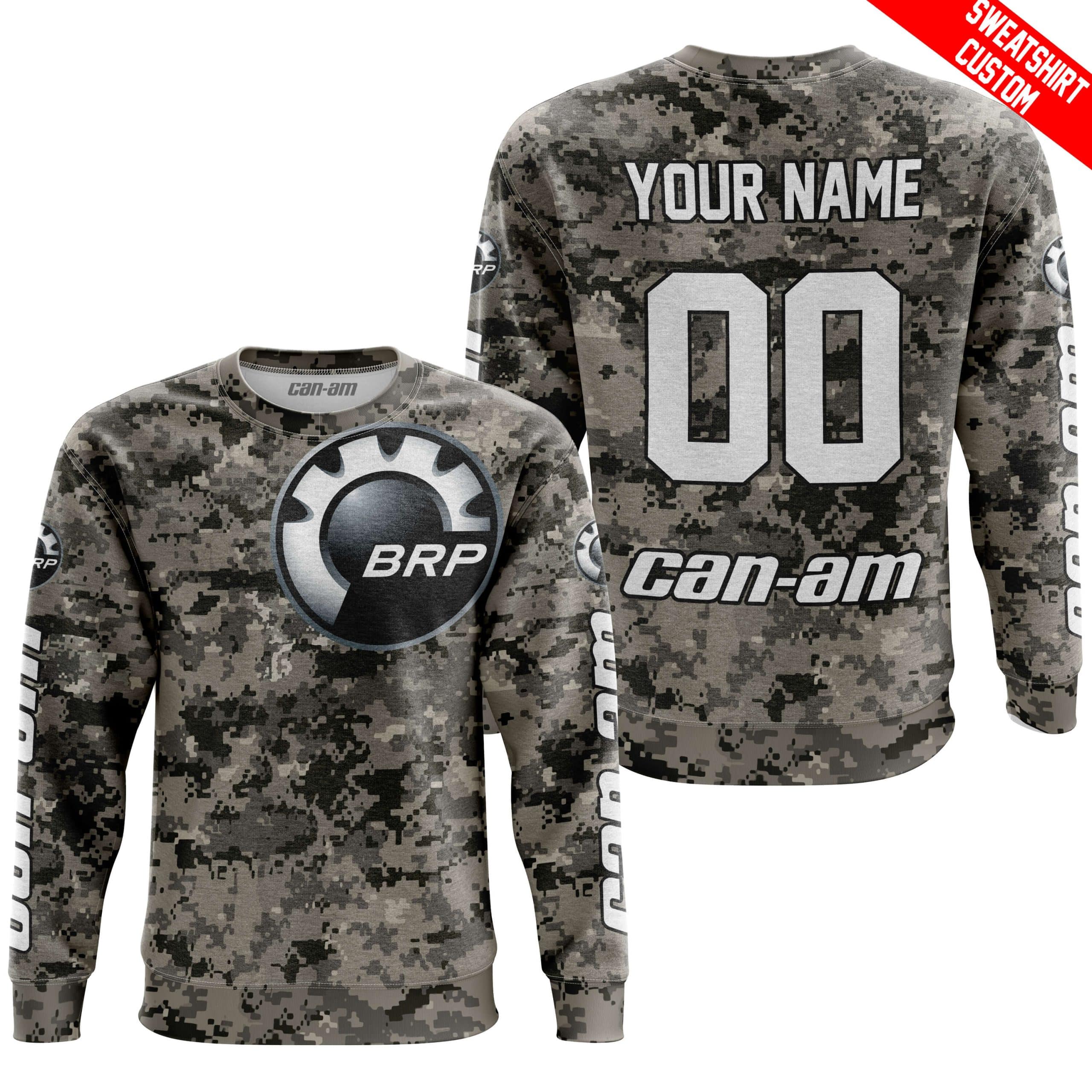 LIMITED EDITION PRODUCTS  - US ARMY - CAN AM RACING - CUSTOM NAME - WHITE - Image 4