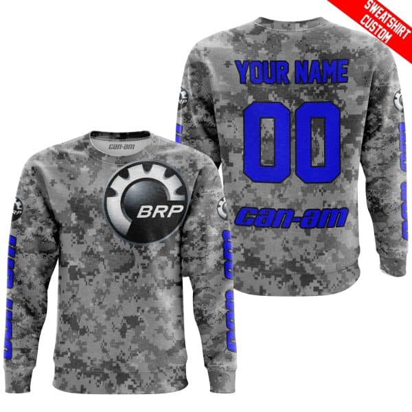 LIMITED EDITION PRODUCTS - US ARMY V1 - CAN AM RACING - CUSTOM NAME - BLUE - Image 4