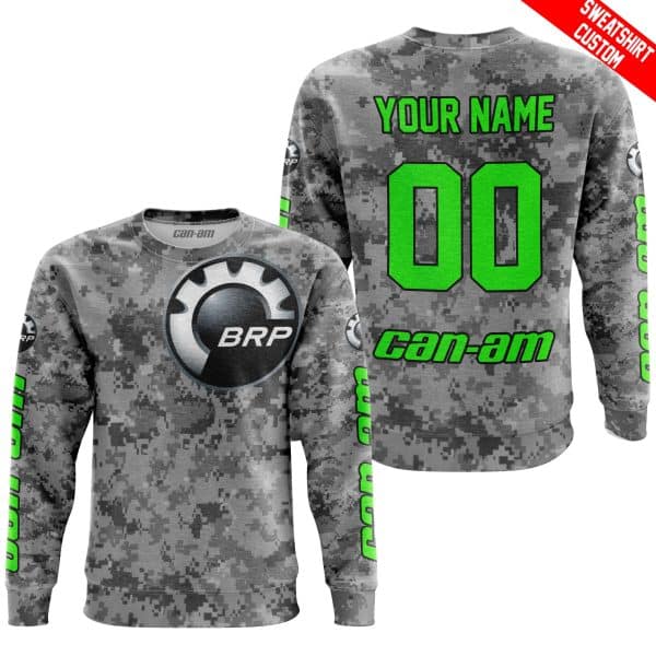 LIMITED EDITION PRODUCTS - US ARMY V1 - CAN AM RACING - CUSTOM NAME - GREEN - Image 4