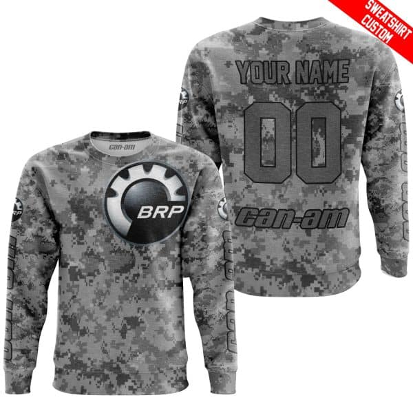 LIMITED EDITION PRODUCTS - US ARMY V1 - CAN AM RACING - CUSTOM NAME - GREY - Image 4