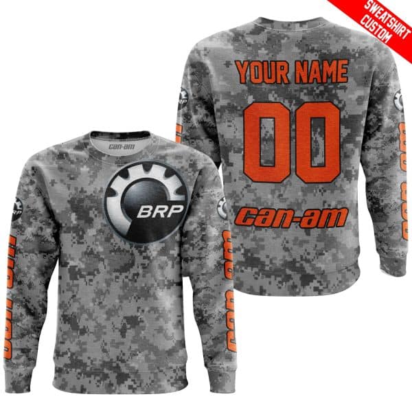 LIMITED EDITION PRODUCTS - US ARMY V1 - CAN AM RACING - CUSTOM NAME - ORANGE - Image 4