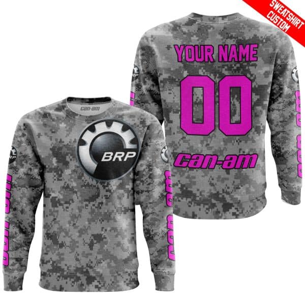 LIMITED EDITION PRODUCTS - US ARMY V1 - CAN AM RACING - CUSTOM NAME - PINK - Image 4