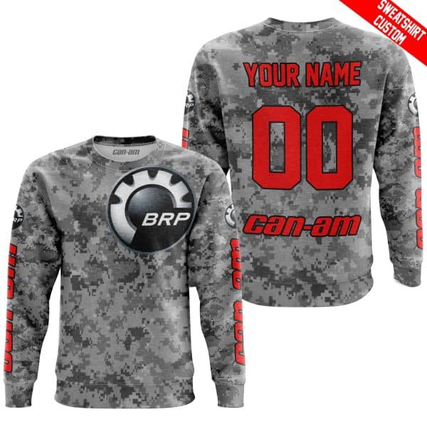LIMITED EDITION PRODUCTS - US ARMY V1 - CAN AM RACING - CUSTOM NAME - RED - Image 4