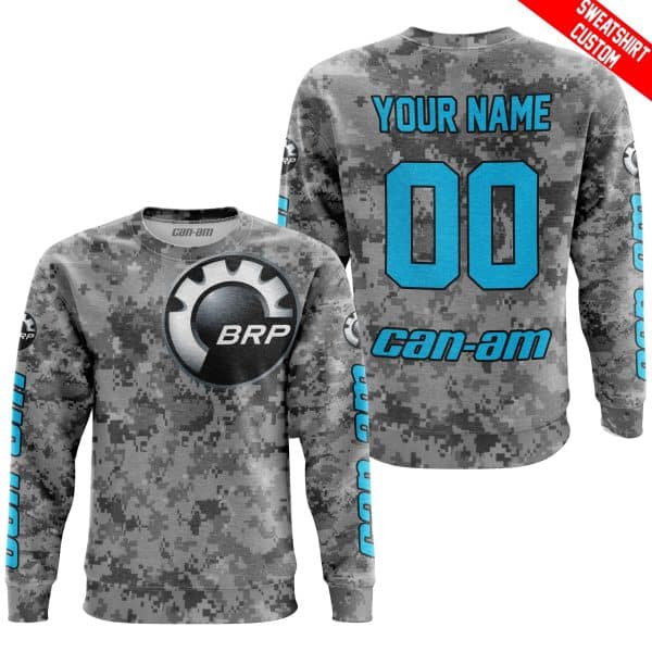 LIMITED EDITION PRODUCTS - US ARMY V1 - CAN AM RACING - CUSTOM NAME - SKY BLUE - Image 4