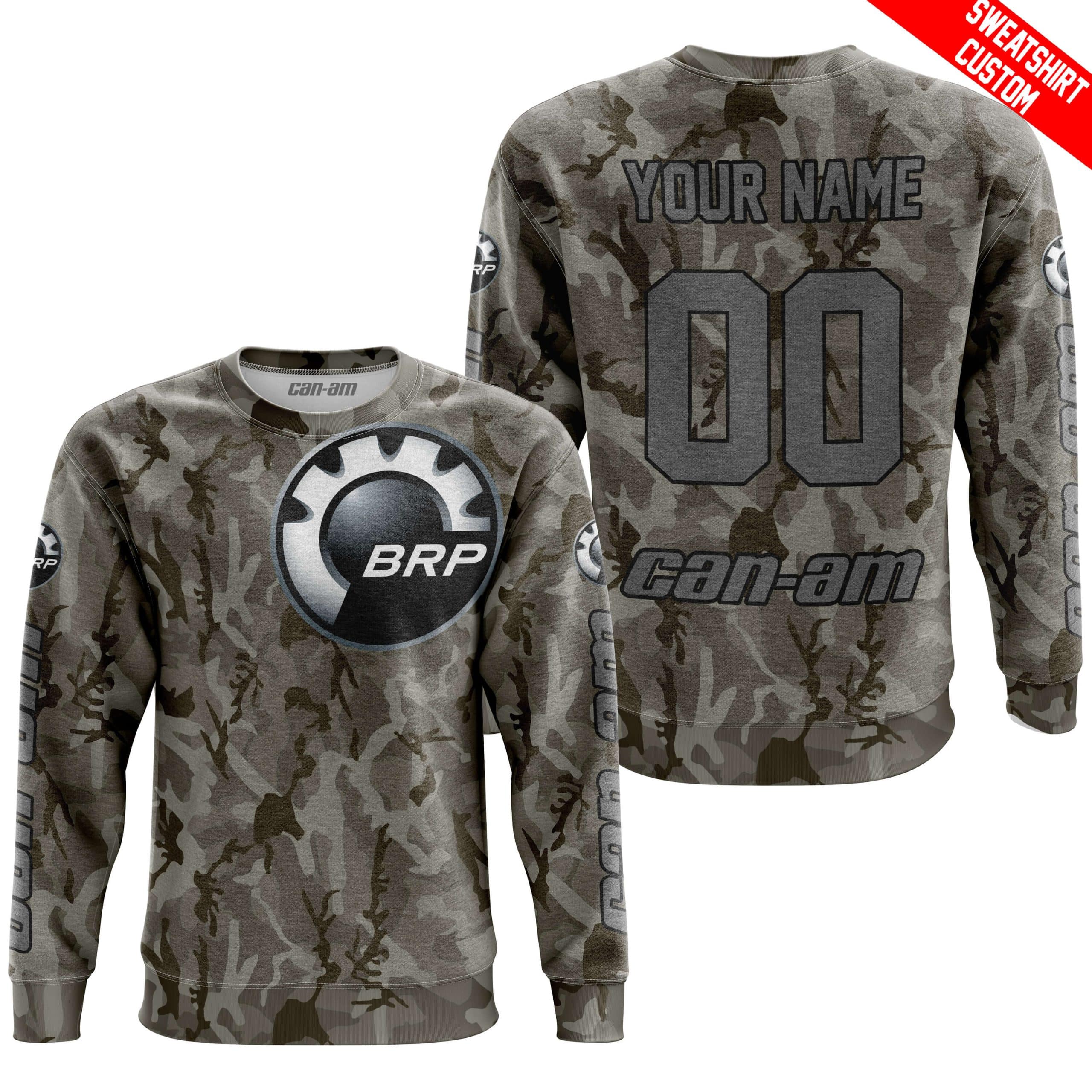 LIMITED EDITION PRODUCTS - US ARMY V2 - CAN AM RACING - CUSTOM NAME - GREY - Image 4