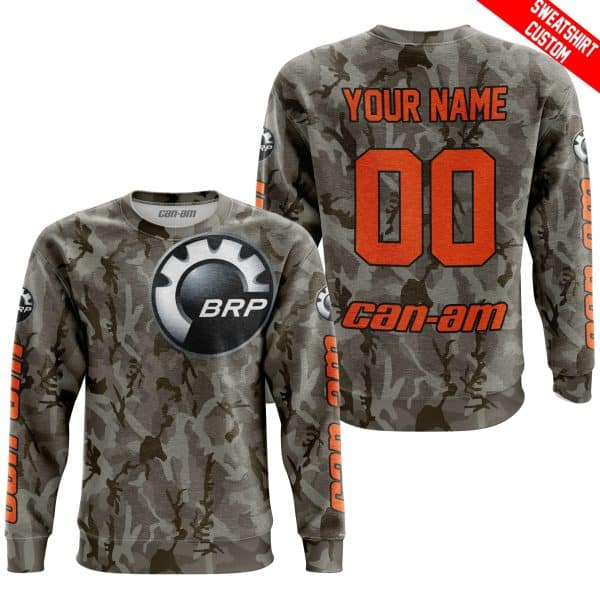 LIMITED EDITION PRODUCTS - US ARMY V2 - CAN AM RACING - CUSTOM NAME - ORANGE - Image 4