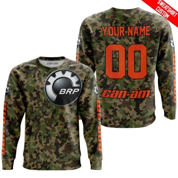LIMITED EDITION PRODUCTS - US ARMY V3 - CAN AM RACING - CUSTOM NAME - ORANGE - Image 4
