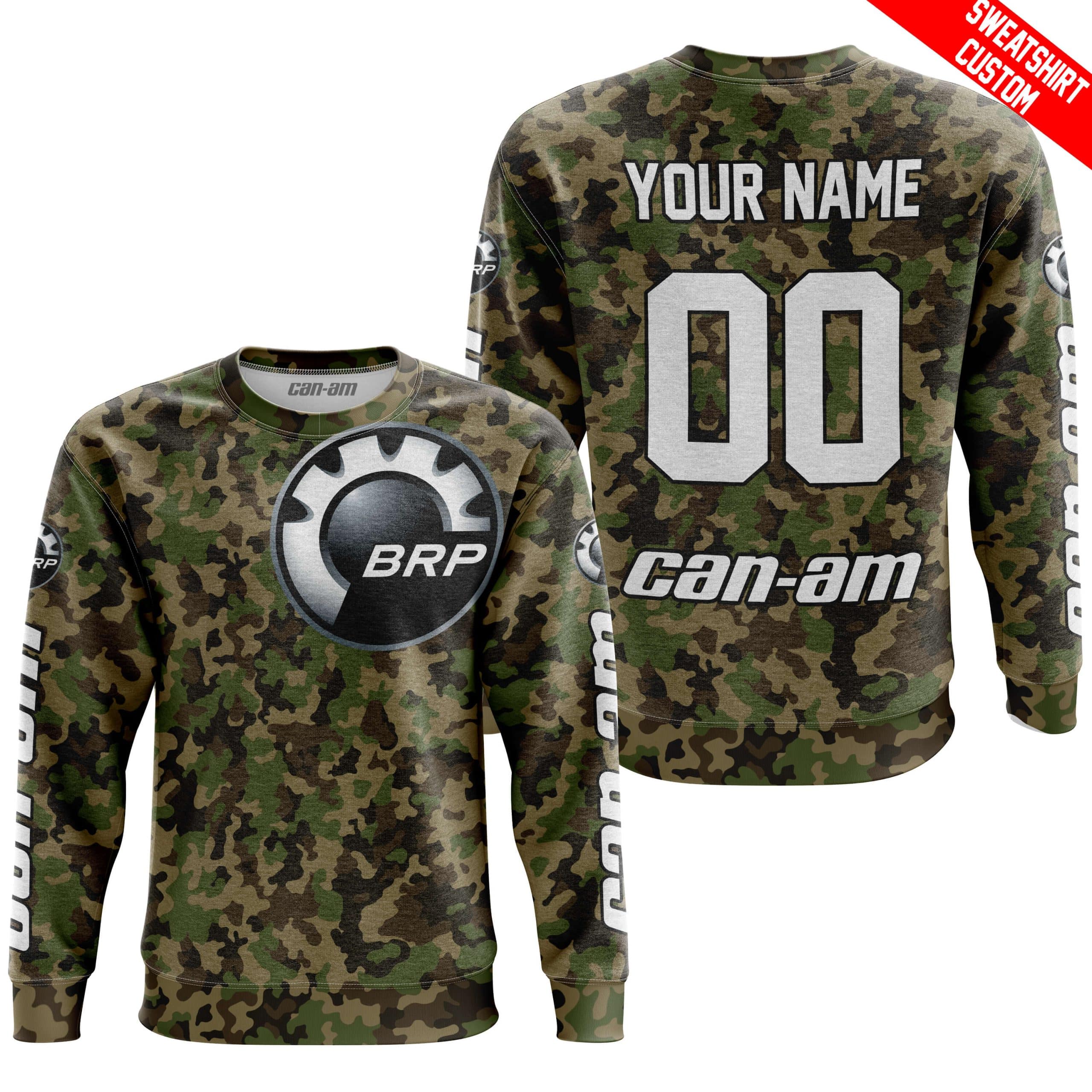 LIMITED EDITION PRODUCTS - US ARMY V3 - CAN AM RACING - CUSTOM NAME - WHITE - Image 4