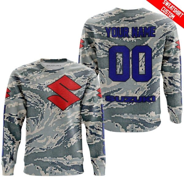 LIMITED EDITION PRODUCTS - US AIR PORCE - SUZUKI RACING V1 - CUSTOM NAME - Image 3