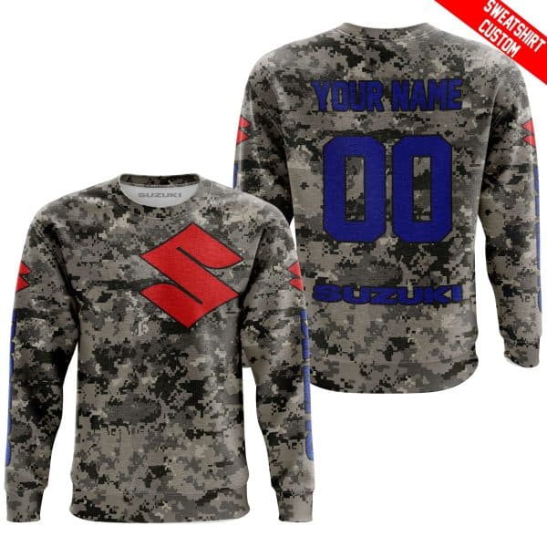 LIMITED EDITION PRODUCTS - US ARMY - SUZUKI RACING V1 - CUSTOM NAME - Image 3