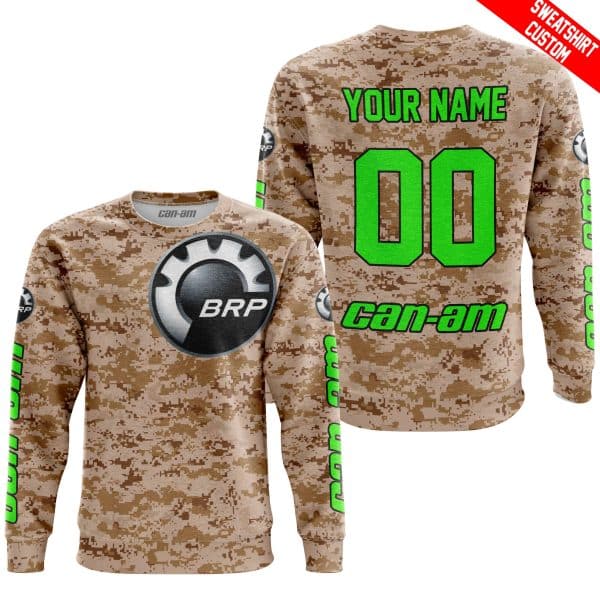 LIMITED EDITION PRODUCTS - US MARINE - CAN AM RACING - CUSTOM NAME - GREEN - Image 4