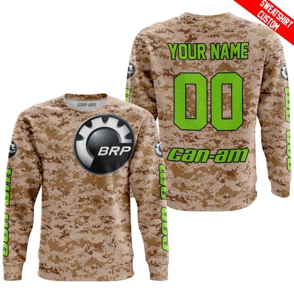 LIMITED EDITION PRODUCTS - US MARINE - CAN AM RACING - CUSTOM NAME - GREEN 1 - Image 4