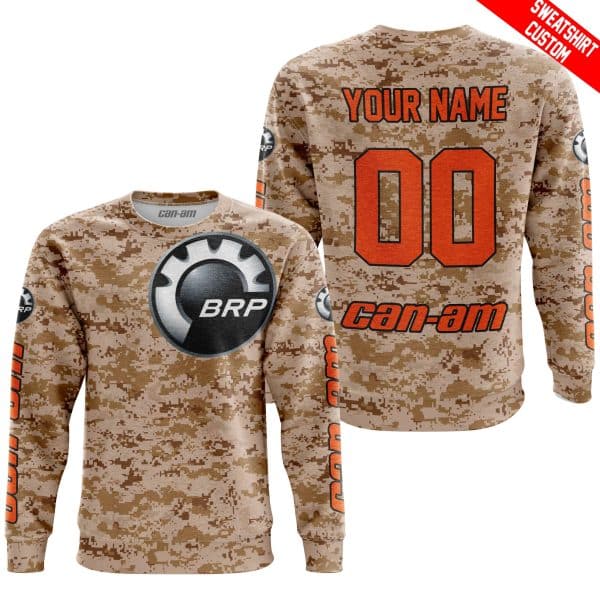 LIMITED EDITION PRODUCTS - US MARINE - CAN AM RACING - CUSTOM NAME - ORANGE - Image 4