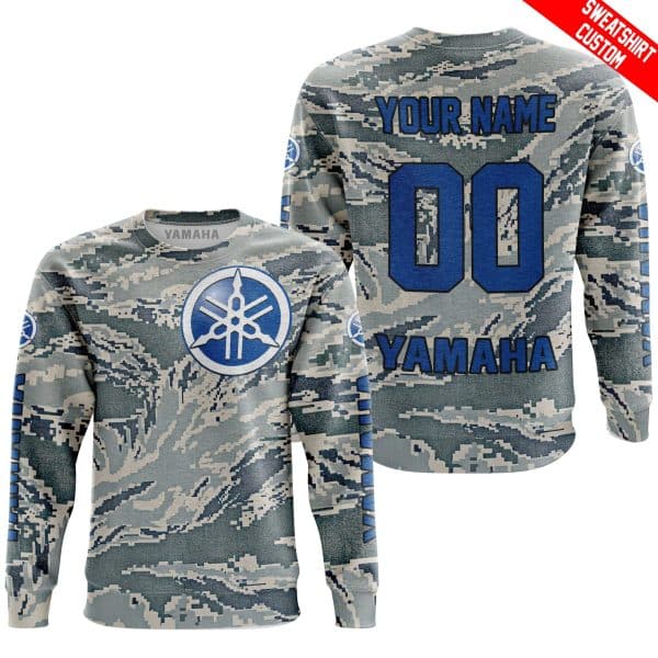 LIMITED EDITION PRODUCTS - US AIR PORCE - YAMAHA BLUE RACING V1 - CUSTOM NAME - Image 3