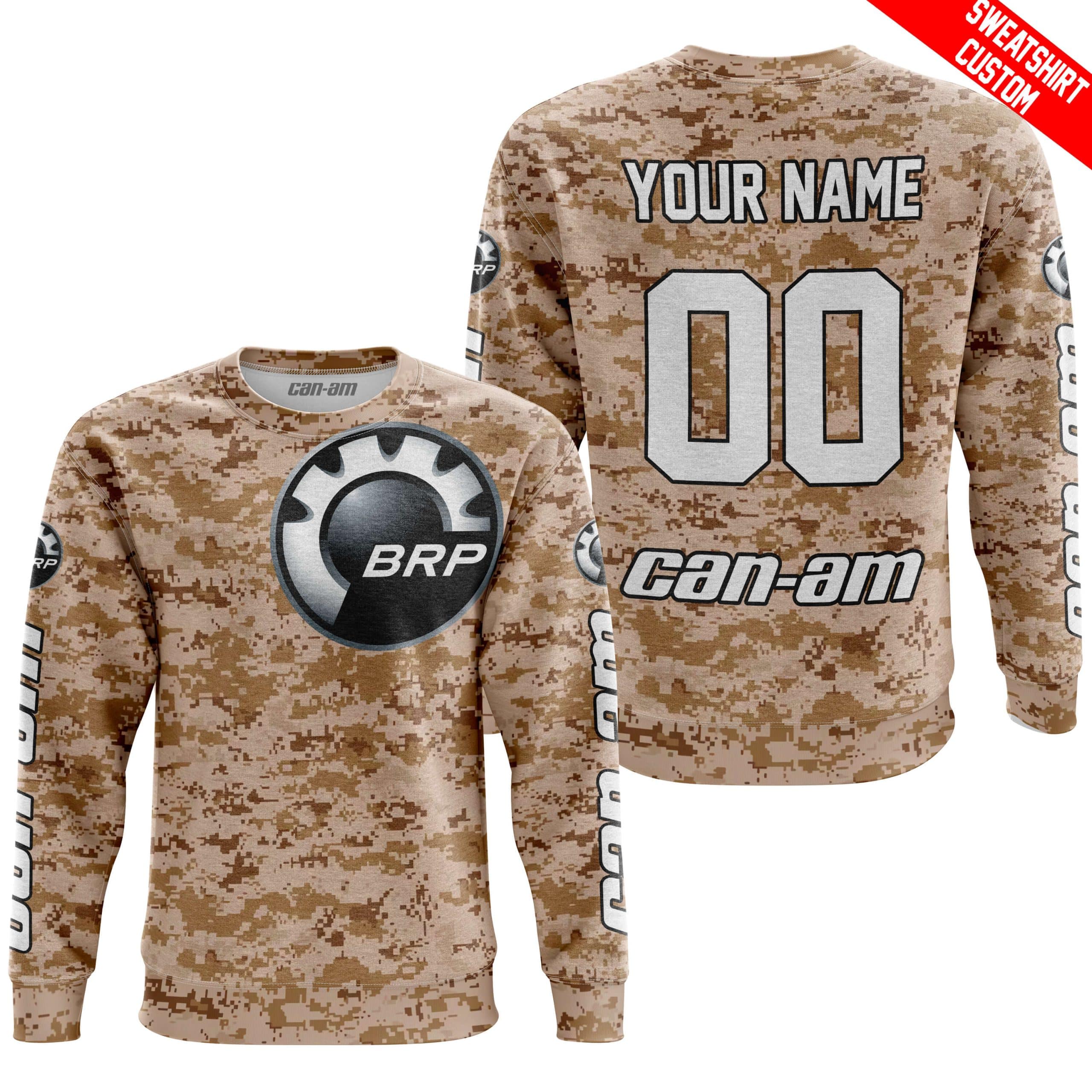 LIMITED EDITION PRODUCTS - US MARINE - CAN AM RACING - CUSTOM NAME - WHITE - Image 4