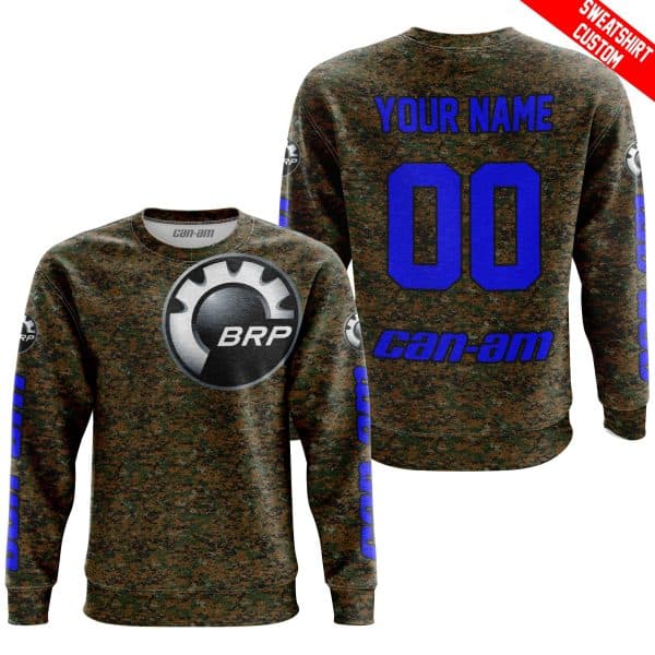 LIMITED EDITION PRODUCTS - US MARINE V1 - CAN AM RACING - CUSTOM NAME - BLUE - Image 4