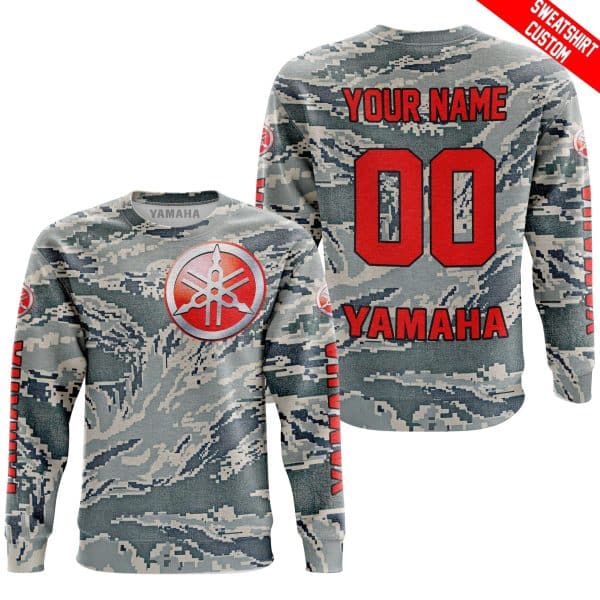 LIMITED EDITION PRODUCTS - US AIR PORCE - YAMAHA RED RACING V1 - CUSTOM NAME - Image 3