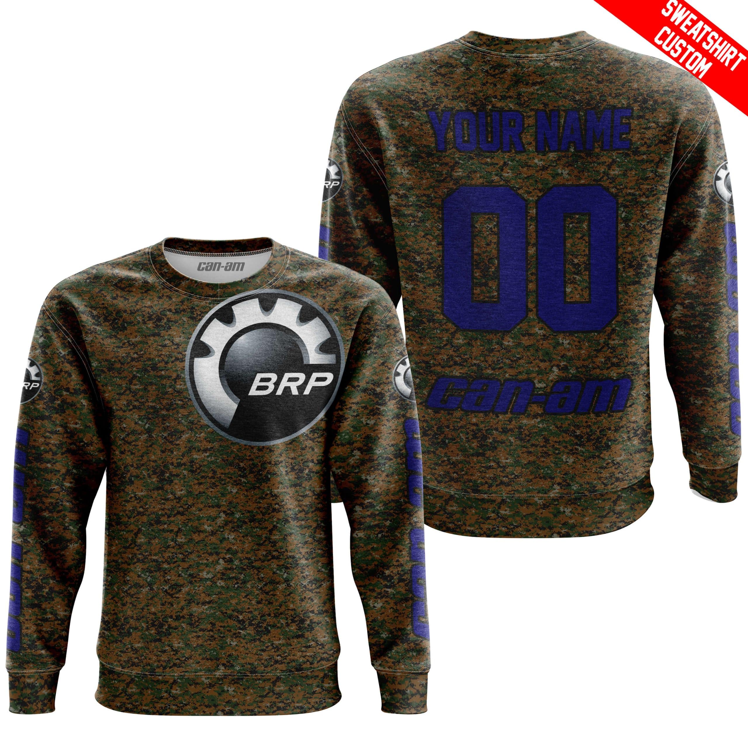 LIMITED EDITION PRODUCTS - US MARINE V1 - CAN AM RACING - CUSTOM NAME - NAVY - Image 4