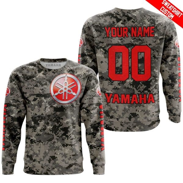 LIMITED EDITION PRODUCTS - US ARMY - YAMAHA RED RACING V1 - CUSTOM NAME - Image 3